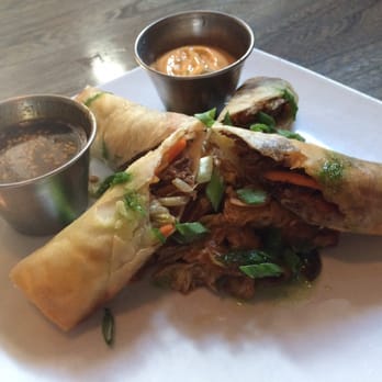 Sycamore - KBBQ short rib egg roll with house made kimchi - Bars Near Me - Columbus, Ohio Sycamore - KBBQ short rib egg roll with house made kimchi - Bars Near Me - Columbus, Ohio
