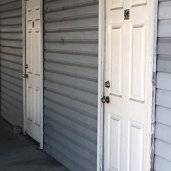Legend Real Estate - These are doors in front of the parking spaces