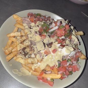 Happy Medium - Carnitas fries - Cocktail Bars Near Me - San Diego, California