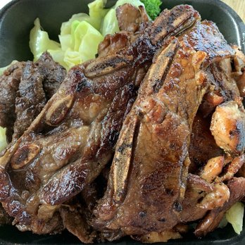 Big Island Hawaiian BBQ - Feb 2020. Yummmmy. Big Island BBQ Beef Mix.  Sub rice for cabbage. - Hawaiian Near Me - Gilbert, Arizona