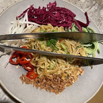 Juju - Spicy Garlic Ramen Noodles - Tapas/Small Plates Near Me - Durham, North Carolina