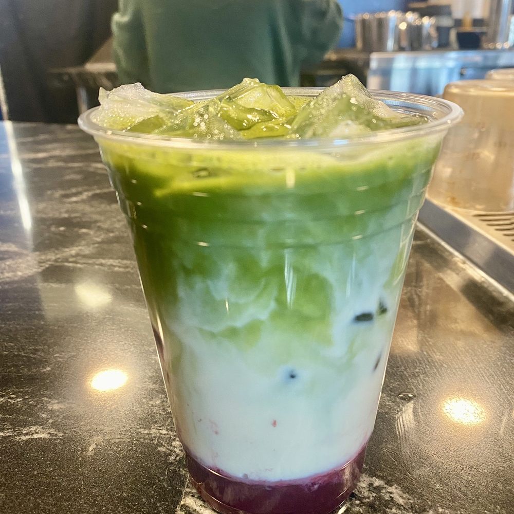 Aware Coffee - Iced Berry Matcha Latte - Coffee & Tea Near Me - Las Vegas, Nevada Aware Coffee - Iced Berry Matcha Latte - Coffee & Tea Near Me - Las Vegas, Nevada