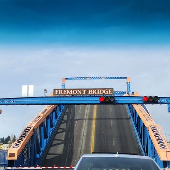 Fremont Bridge - Turning right from Westlake to 4th, ding ding ding the bridge goes up for a sailboat (3/1/24) - Landmarks & Historical Buildings Near Me - Seattle, Washington Fremont Bridge - Turning right from Westlake to 4th, ding ding ding the bridge goes up for a sailboat (3/1/24) - Landmarks & Historical Buildings Near Me - Seattle, Washington