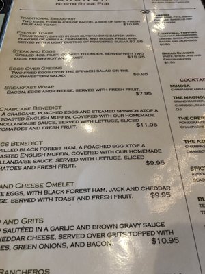 Menu photo 5 North Ridge Pub Raleigh, NC Menu photo 5 North Ridge Pub Raleigh, NC