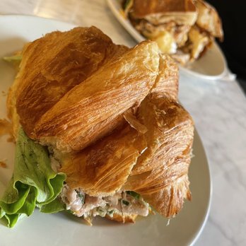 The Model Bakery - Chicken salad sandwich on croissant - Bakeries Near Me - Napa, California The Model Bakery - Chicken salad sandwich on croissant - Bakeries Near Me - Napa, California