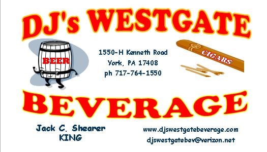 DJ's Westgate Beverage Logo