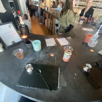Candles on Tap - Our candle work station - Candle Stores Near Me - Encinitas, California Candles on Tap - Our candle work station - Candle Stores Near Me - Encinitas, California