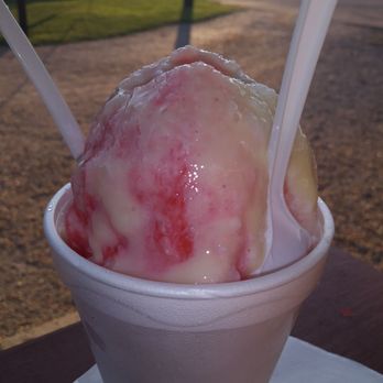 Polar Shaved Ice - Red velvet and cheesecake with cream - Shaved Ice Near Me - Birmingham, Alabama