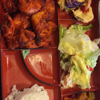 Yechon - Spicy chicken box, portion is somewhat small. TBH, I could've made this easy or get my grandma to make more for a cheaper price. - Korean Near Me - Annandale, Virginia Yechon - Spicy chicken box, portion is somewhat small. TBH, I could've made this easy or get my grandma to make more for a cheaper price. - Korean Near Me - Annandale, Virginia