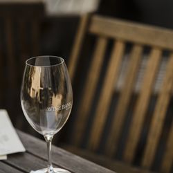 Wine Bank on View - Menu and Wine Bank Glass