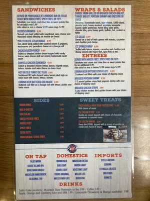 Menu photo 1 Easy G Sports Grill Concordia, KS Menu photo 1 Easy G Sports Grill Concordia, KS