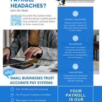 Accurate Pay Systems - Let us help your payroll headache. - Payroll Services Near Me - Sterling Heights, Michigan Accurate Pay Systems - Let us help your payroll headache. - Payroll Services Near Me - Sterling Heights, Michigan