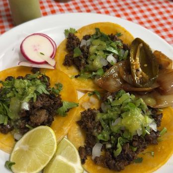 Garrafa - 3 asada tacos - Ice Cream & Frozen Yogurt Near Me - Fresno, California