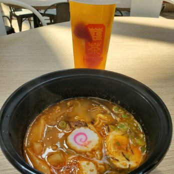 Hey Tea - Kawawa ramen and mixed fruit tea - Ramen Near Me - Brandon, Florida