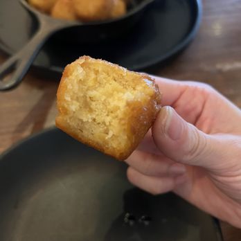 Julep Cast Iron Kitchen + Drink - Corn fritters.. so damn good! - New American Near Me - Brea, California