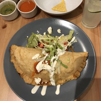 La Fiesta - Veggie empanada. Lots of Veg choices - Mexican Near Me - Donegal, DL