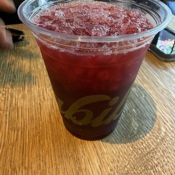 Yellow The Cafe - Hibiscus lemonade (so sour!) - Bakeries Near Me - Washington, DC, District of Columbia