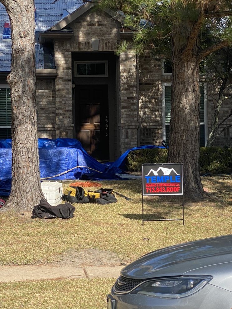 Slide of Temple Roofing and Restoration