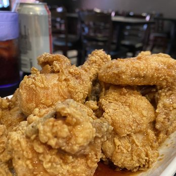 Myungin Dumplings - 19. Soy Garlic Fried Chicken - Whole - Korean Near Me - Northridge, California Myungin Dumplings - 19. Soy Garlic Fried Chicken - Whole - Korean Near Me - Northridge, California