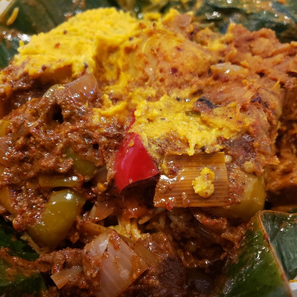 Rice N' Spice - Mutton lunch packet - Sri Lankan Near Me - Anaheim, California Rice N' Spice - Mutton lunch packet - Sri Lankan Near Me - Anaheim, California