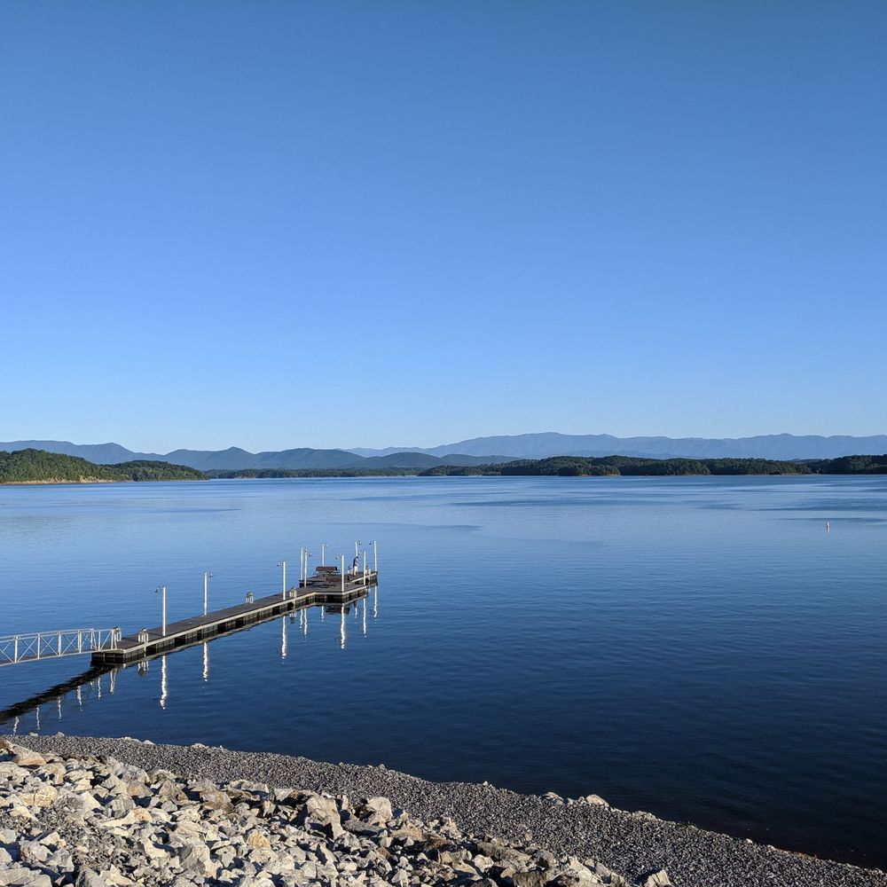 Anchor Down RV Resort - Hard to beat this view - RV Parks Near Me - Dandridge, Tennessee