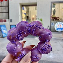 Bear Donut - Lavender Donut