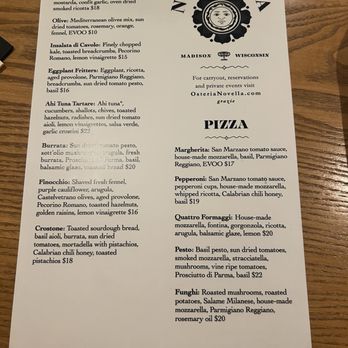 Osteria Novella - Pasta Shops Near Me - Madison, Wisconsin