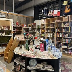 Salvation Army Thrift Store - Dishes, books