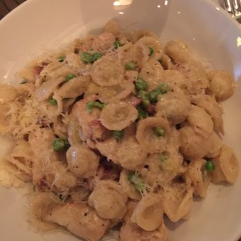 Burtons Grill & Bar - Pasta carbonara with chicken ($21.95) - New American Near Me - Nashua, New Hampshire