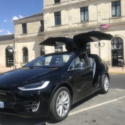 eTransports - Taxi gare de Libourne et Bordeaux en Tesla Model X