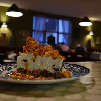 Honeycomb Bakery & Cafe - Our infamous Honeycomb & Toblerone cheesecake - Bakeries Near Me - Dublin, D Honeycomb Bakery & Cafe - Our infamous Honeycomb & Toblerone cheesecake - Bakeries Near Me - Dublin, D