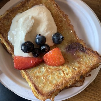 1748 Bakehouse - This was half an order of French Toast! Soooo filling and the flavors paired phenomenally! - Bakeries Near Me - Jacksonville, Florida 1748 Bakehouse - This was half an order of French Toast! Soooo filling and the flavors paired phenomenally! - Bakeries Near Me - Jacksonville, Florida