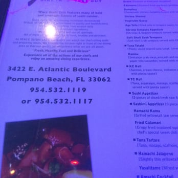 9 Face Sushi Cafe - Front page menu - Sushi Bars Near Me - Pompano Beach, Florida 9 Face Sushi Cafe - Front page menu - Sushi Bars Near Me - Pompano Beach, Florida