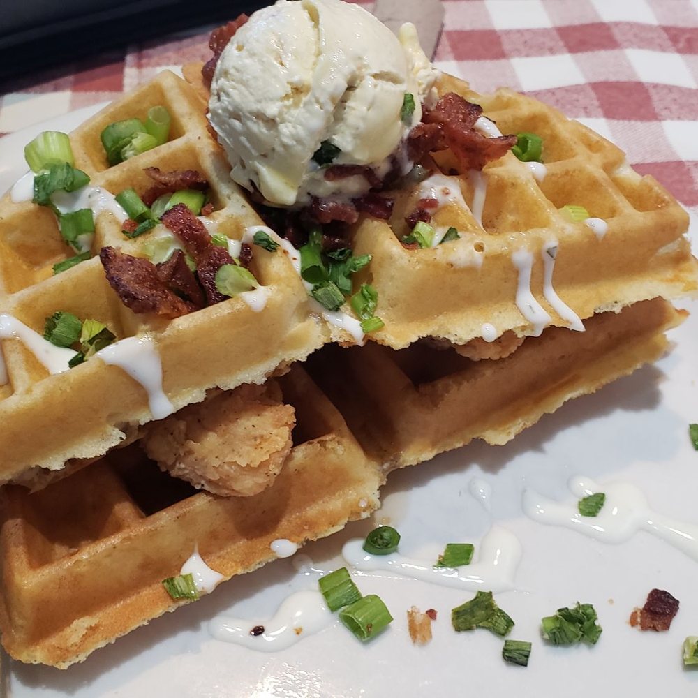 Huckleberry's - Stacked. Surprisingly delicious! - Breakfast & Brunch Near Me - Fairfield, California Huckleberry's - Stacked. Surprisingly delicious! - Breakfast & Brunch Near Me - Fairfield, California