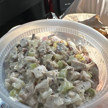 Smoked Kitchen - Half a serving of chicken salad at the full price...disappointment across the board. - Barbeque Near Me - Charlottesville, Virginia