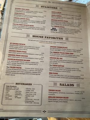 Menu photo 2 Hickory Tree Grill Joshua, TX