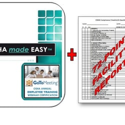 Dental Enhancements - INITIAL ANNUAL OSHA EMPLOYEE TRAINING PACKAGE  (Employee Training   Facility Report)