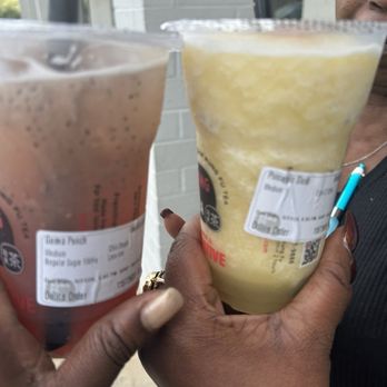Kung Fu Tea - Guava Punch Pineapple Slush - Coffee & Tea Near Me - Charlotte, North Carolina