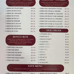 Sosu Japanese - Menu