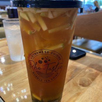 Photastic - Passion fruit bubble tea Ohhh so nice. - Vietnamese Near Me - Miami, Florida