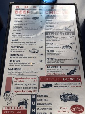 Menu photo 5 The Filling Station Bellingham, WA