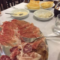 Nuova Estense - Prosciutto and cheese with Gnocco