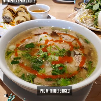 Pho Thin - Pho with Beef Brisket & Fried Pork Spring Rolls - Vietnamese Near Me - Cottonwood Heights, Utah
