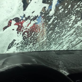 Car Wash Express - Look from inside car during wash!! - Car Wash Near Me - Carmichael, California