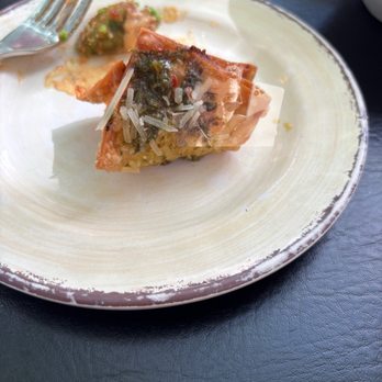 El Gato Azul - Green Chile Wonton - Tapas Bars Near Me - Prescott, Arizona