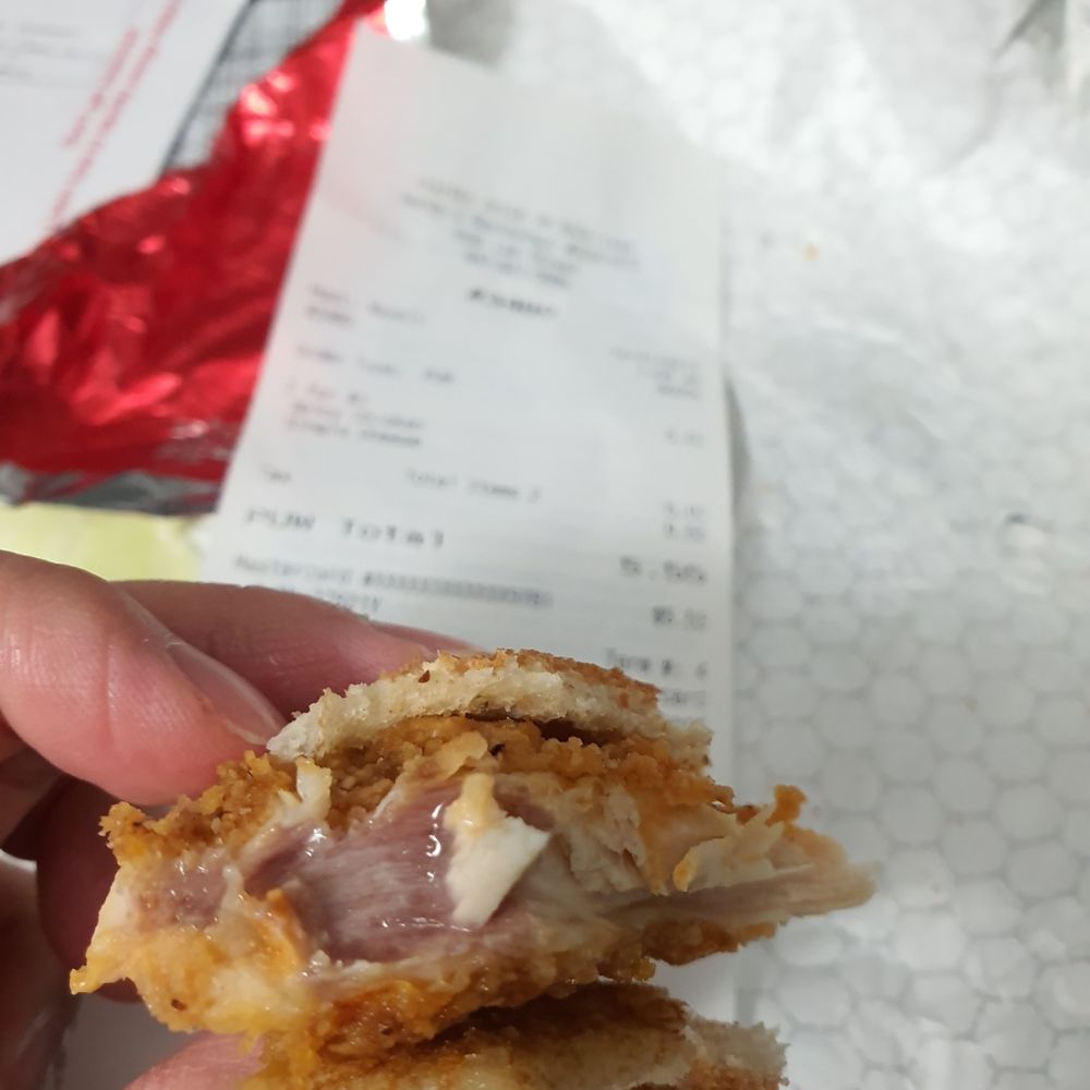 Raw Spicy Chicken Sandwich Raw Spicy Chicken Sandwich