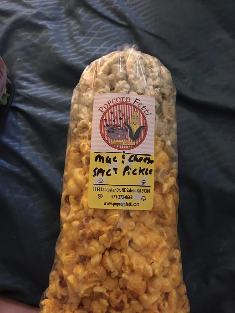 Popcorn Fetti Gourmet Popcorn Logo