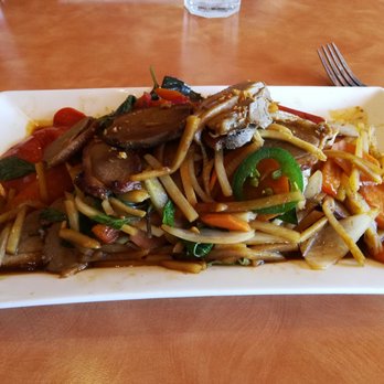 Ginger Thai Kitchen - Roasted duck - Thai Near Me - Salinas, California Ginger Thai Kitchen - Roasted duck - Thai Near Me - Salinas, California