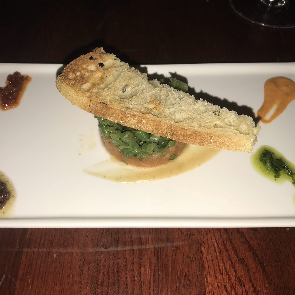 Maize Restaurant - Salmon tartare - New American Near Me - Perkasie, Pennsylvania