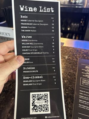 Menu photo 2 Sidecar Slider Bar Chesterfield, MI